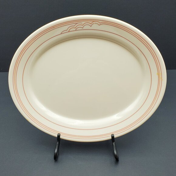 Comcor Tableware by Corning Cumulus Platters Corelle Oval Lunch Salad Plates - Picture 4 of 7